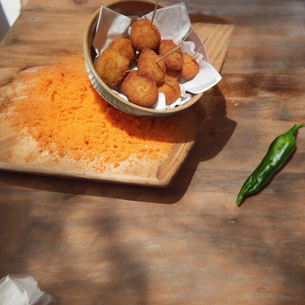 Croquettes apéritives cheddar jalapenos fabrication maison 12X18g