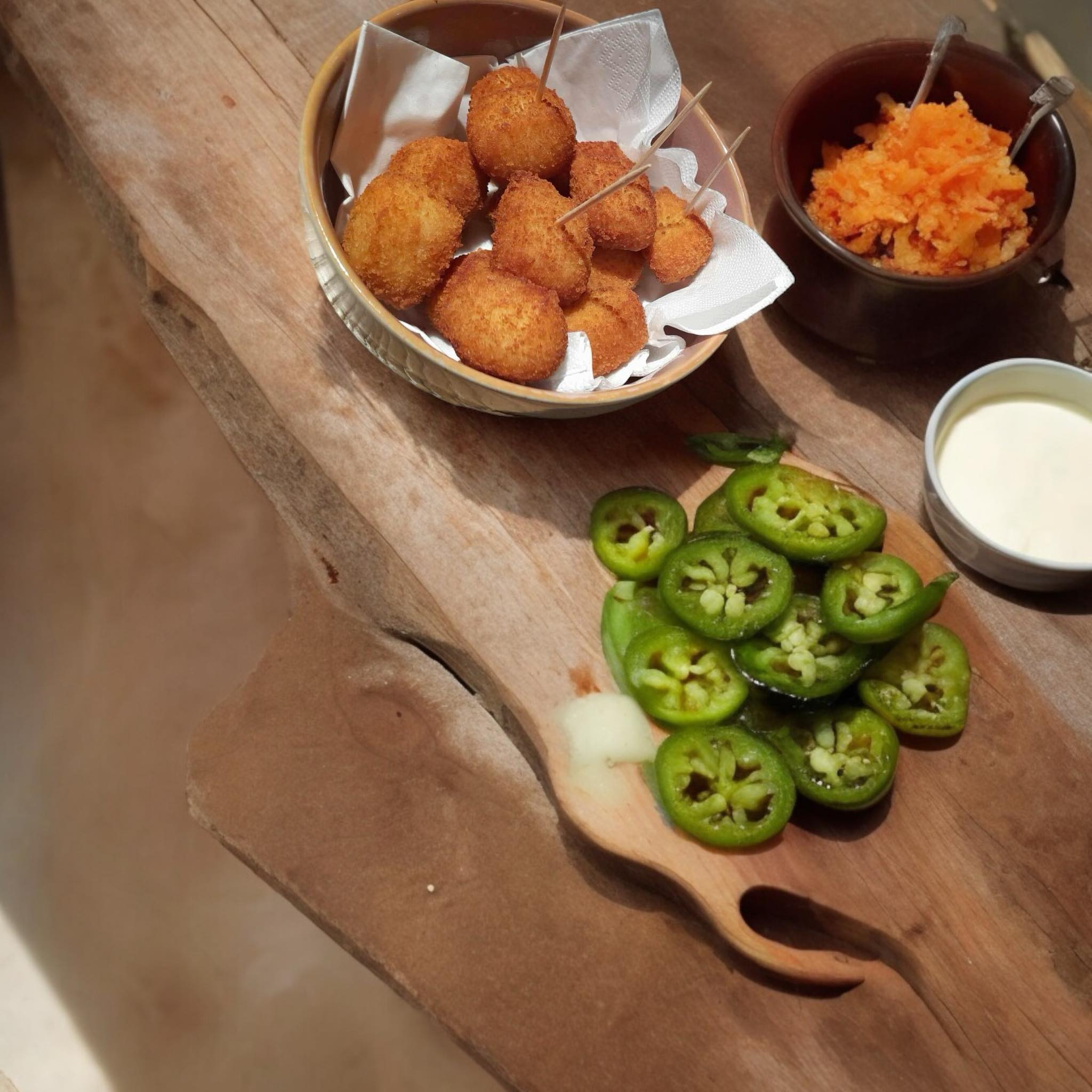 Croquettes apéritives cheddar jalapenos fabrication maison 12X18g