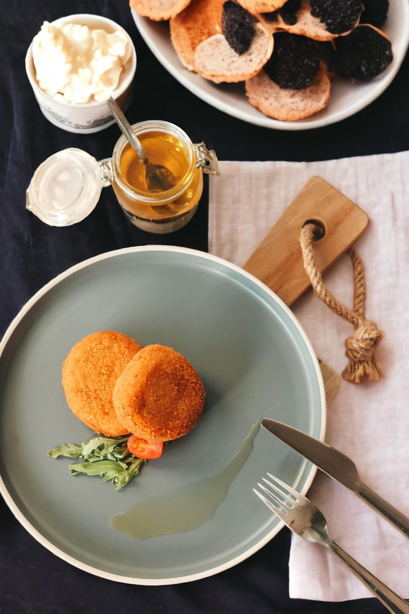 Croquettes chèvre truffe fabrication maison 2X70g