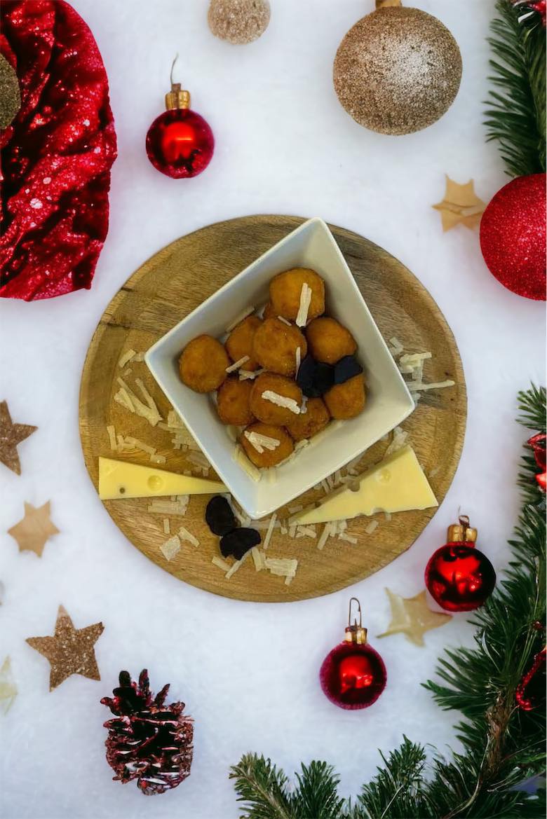 Croquettes apéritives fromage de chèvre truffe fabrication maison 12X18g