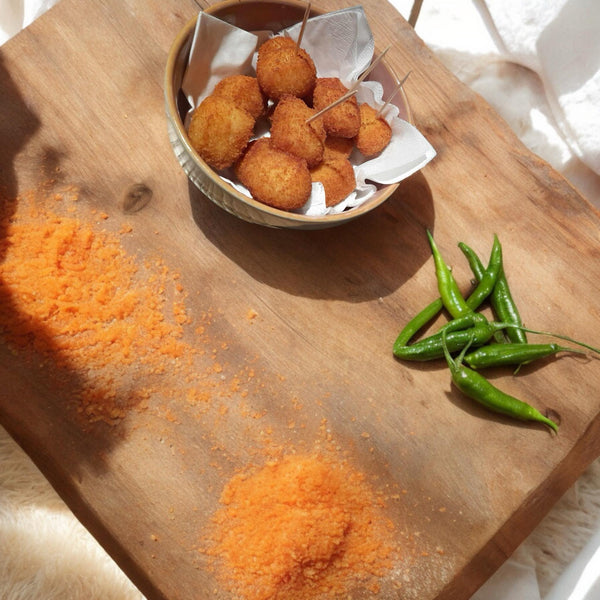 Croquettes apéritives cheddar jalapenos fabrication maison 12X18g