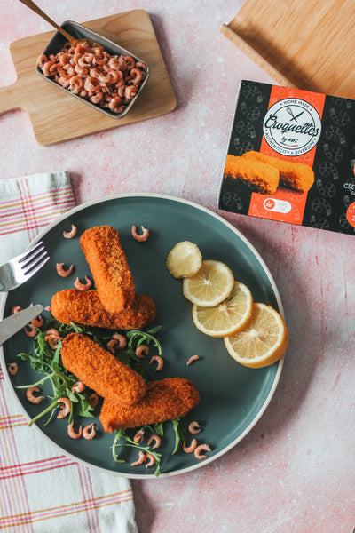 Croquettes de crevettes 4x70g fabrication maison format stick